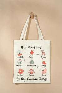 Diane Christmas Tote