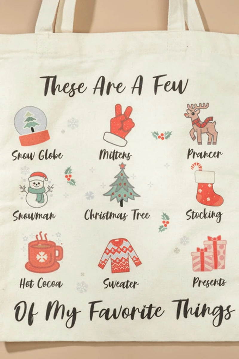 Diane Christmas Tote