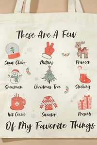Diane Christmas Tote