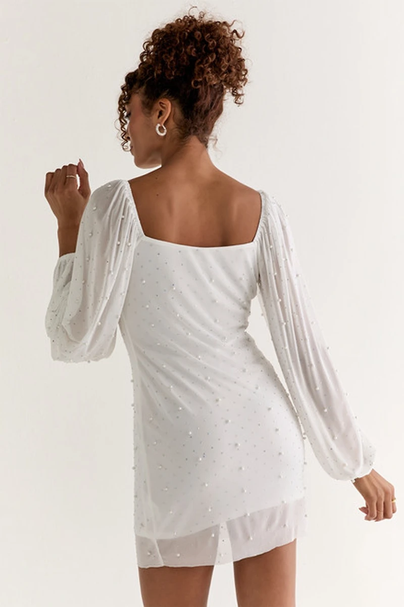 Yvonne Pearl Sheath Dress