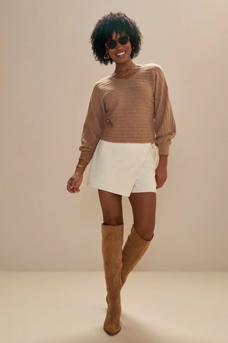 Loraine Bar Back Pullover Top