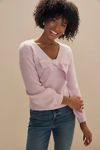 Rebbecca Long Sleeve Bow Neck Pullover