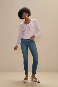 Rebbecca Long Sleeve Bow Neck Pullover
