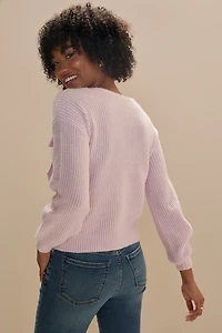 Rebbecca Long Sleeve Bow Neck Pullover