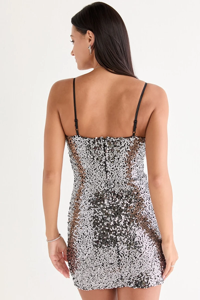 Ingrid Sequin Mini Dress