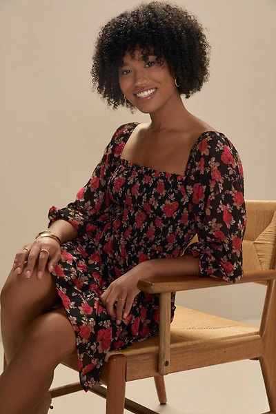 Stella Rose Printed Swing Dress