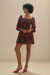 Stella Rose Printed Swing Dress