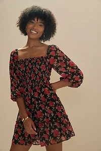 Stella Rose Printed Swing Dress