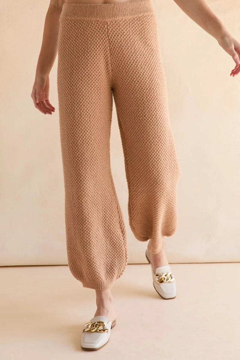 Iris Textured Cardigan Jogger Lounge Set