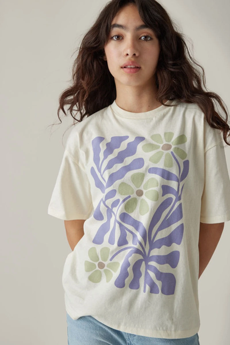 Hello Franki Abstract Floral And Leaf Ov for Girls
