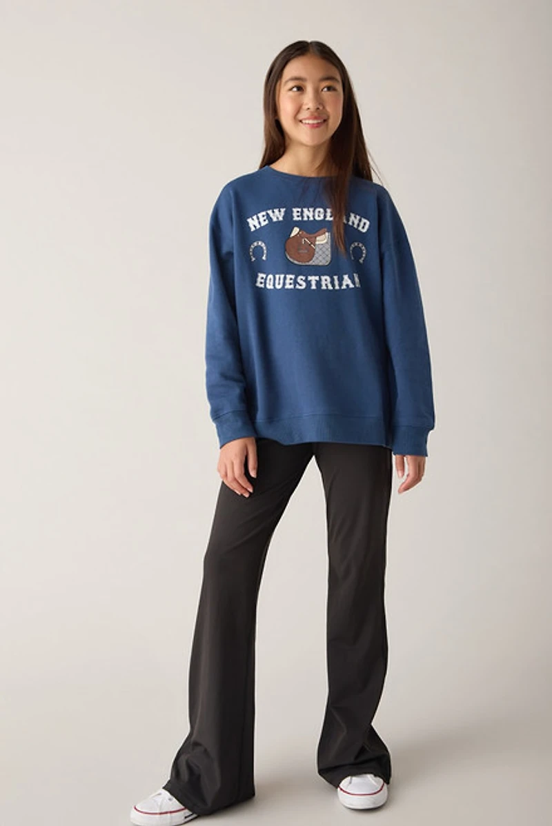 Hello Franki New England Equestrian Sweatshirt for girls