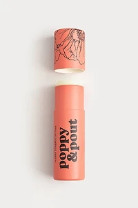 Hello Franki Poppy & Pout Lip Balm, Pomegranate Peach for girls