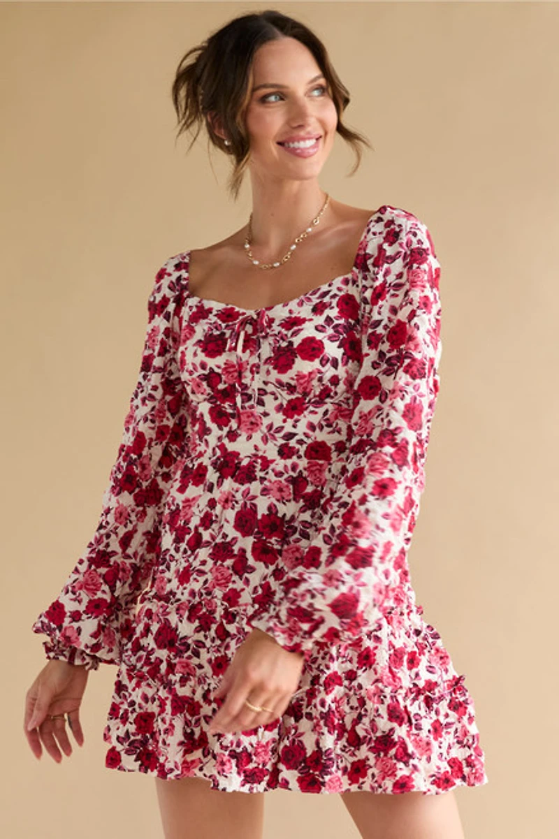 Elisa Floral Swing Dress
