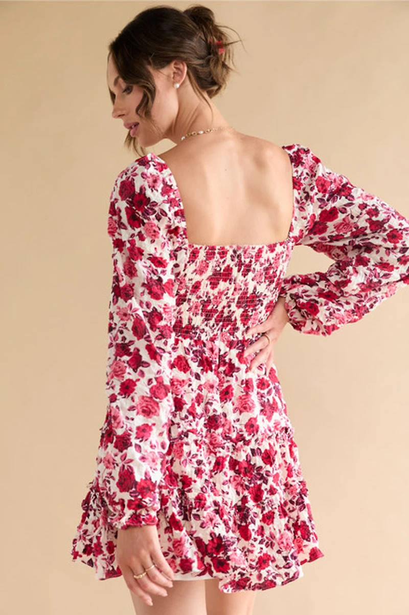 Elisa Floral Swing Dress