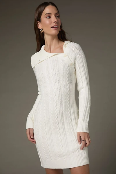 Brenda Henley Cable Knit Mini Dress