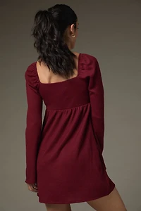 Susie Cinch Front Long Sleeve Mini Dress