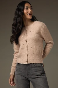 Adrian Embellished Button Down Cardigan