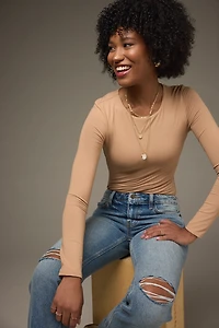 Angela Long Sleeve Yummy Bodysuit