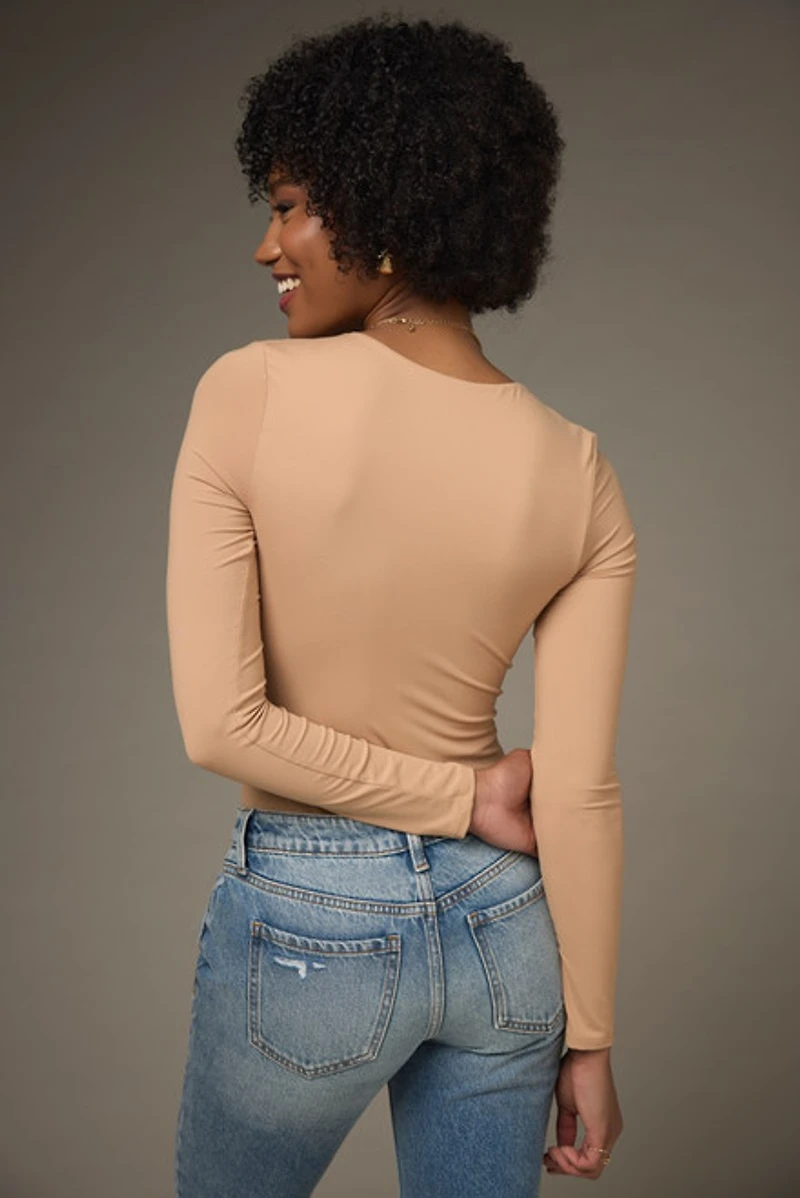 Angela Long Sleeve Yummy Bodysuit