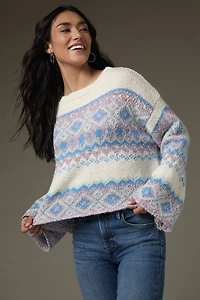 Lola Fairisle Striped Pullover Sweater