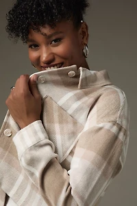 Lydia Cropped Plaid Shacket