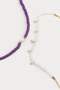 Hello Franki Pearl Necklace Set for girls
