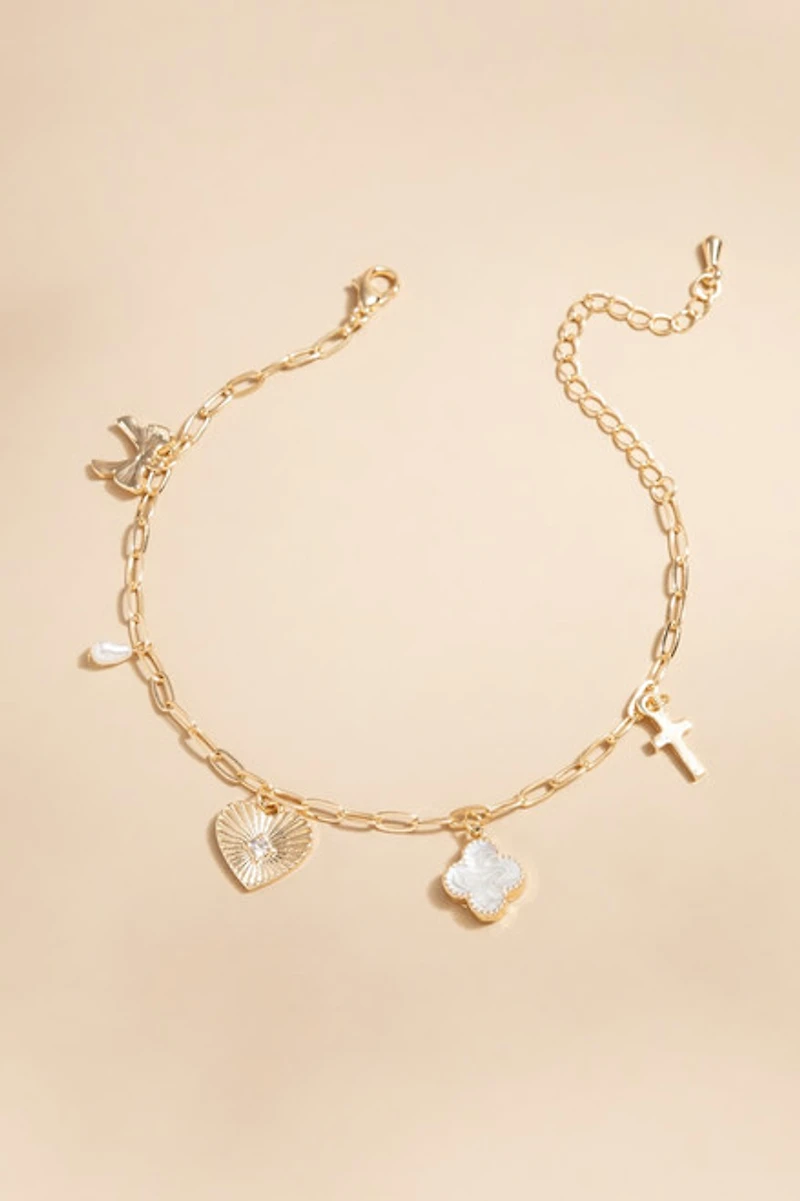 Ryana Icon Charm Bracelet