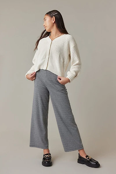 Hello Franki Houndstooth Pull On Pant for girls