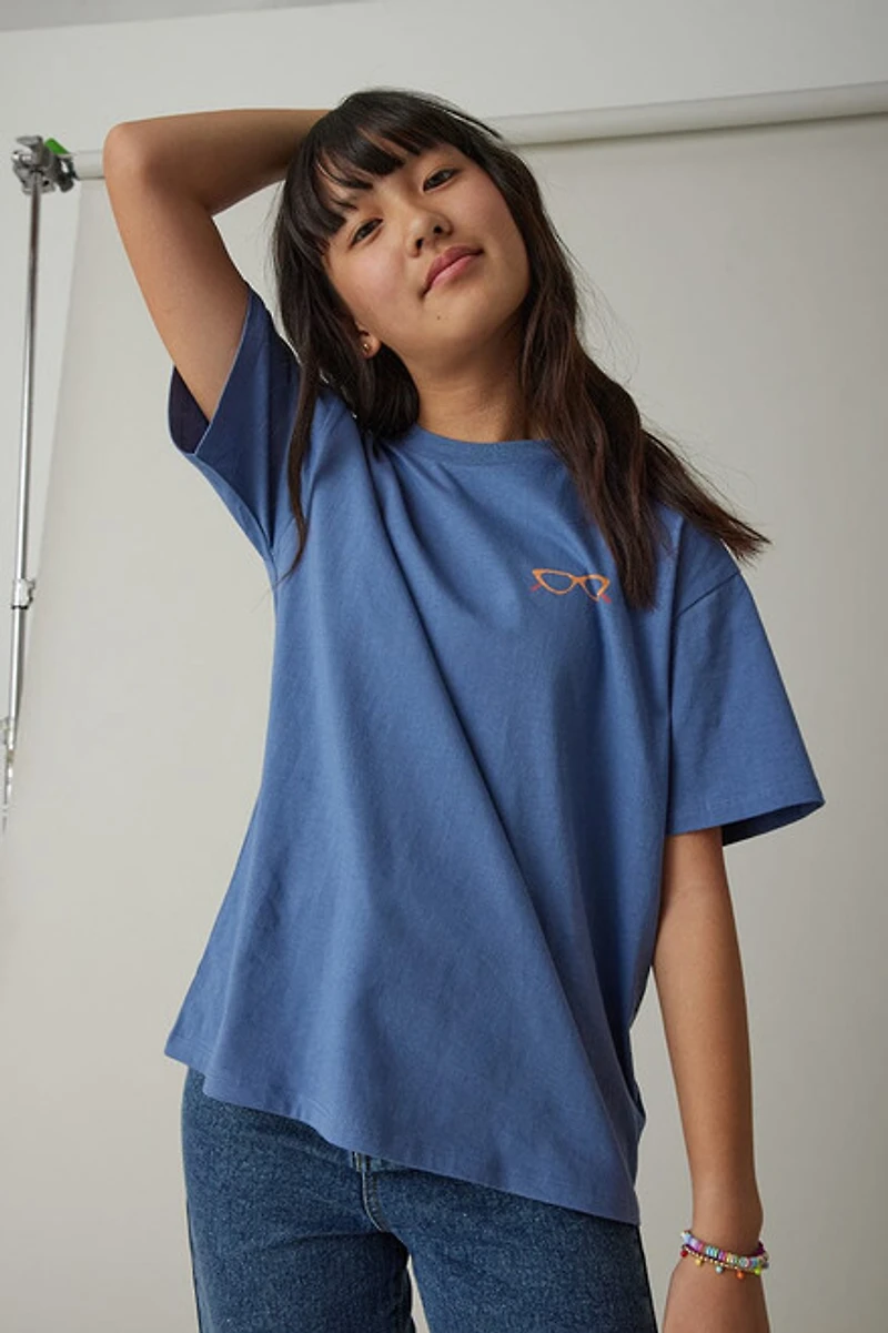 Hello Franki Endless Summer Oversized Graphic T-Shirt for girls
