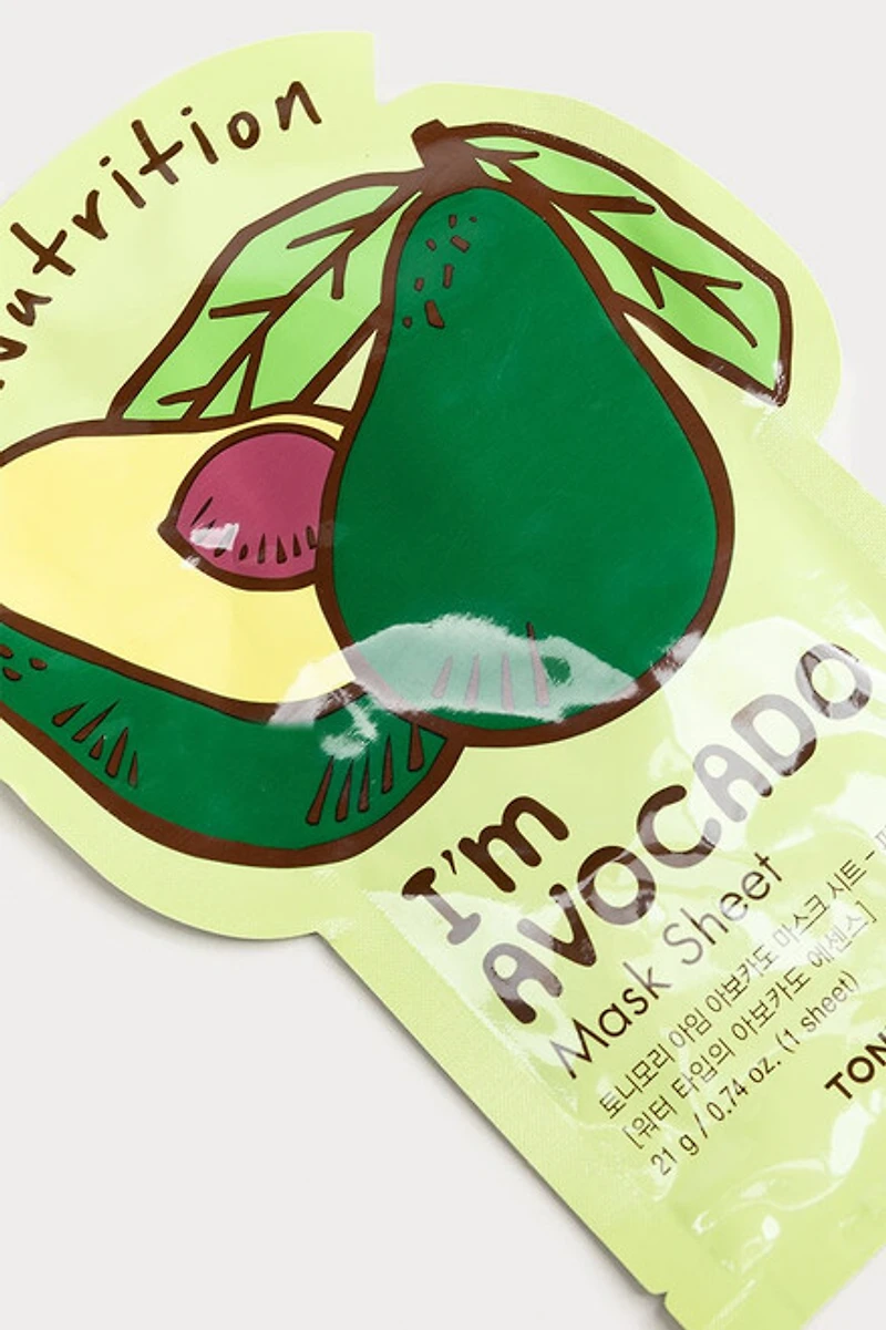 Hello Franki Tony Moly I Am Mask Sheet Avocado for girls