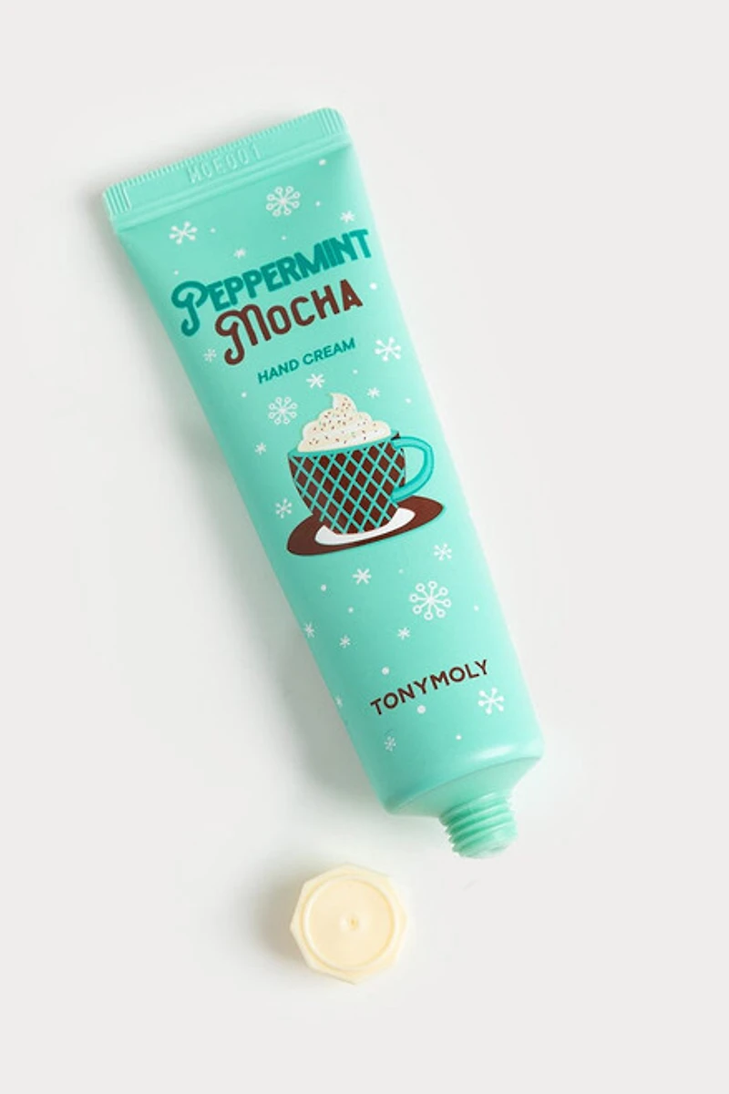 Hello Franki Tony Moly Peppermint Mocha Hand Cream for girls