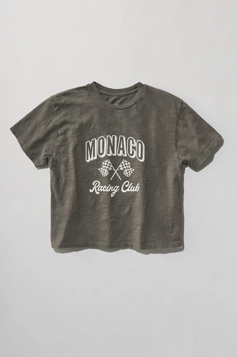 Hello Franki Monaco Racing Club Graphic Tee for girls