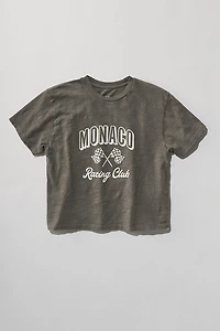 Hello Franki Monaco Racing Club Graphic Tee for girls