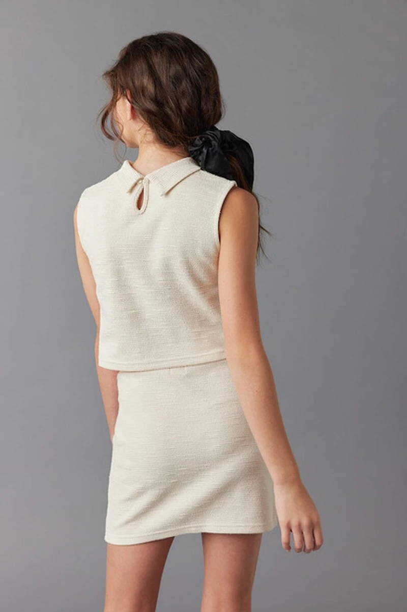 Hello Franki Diamonte Knit Skirt for girls