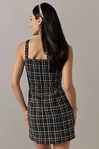 Brandy Tweed Mini Dress