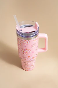 Kerri Pink Disco 40oz Tumbler