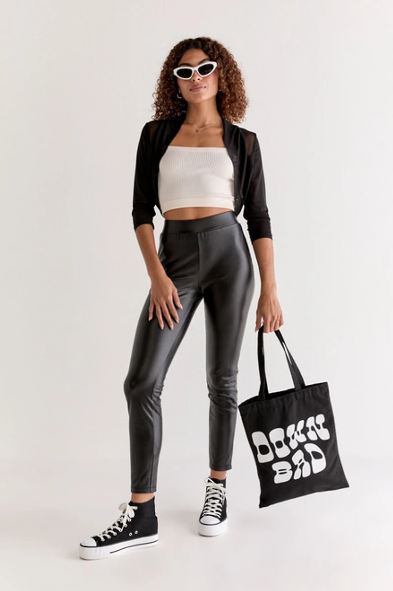 Delores Cinched Back Mesh Shrug Cardigan