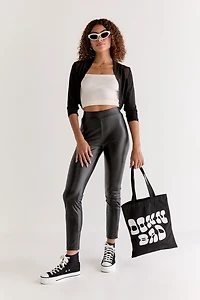 Delores Cinched Back Mesh Shrug Cardigan