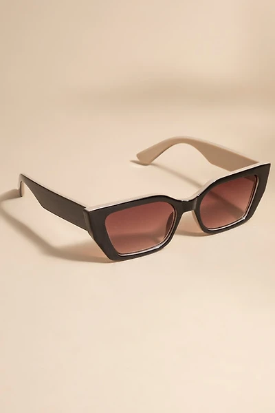 Eliana Two Toned Cat Eye Sunglasses