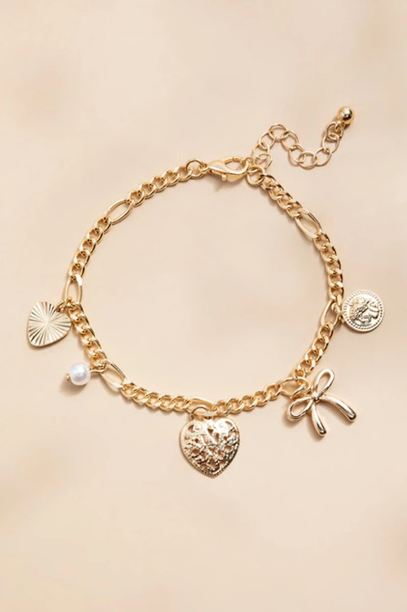 Margie Mixed Icon Charm Bracelet