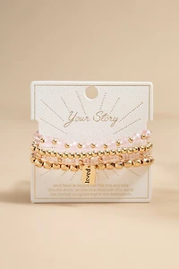 Your Story Love Carded Layered Bracelet