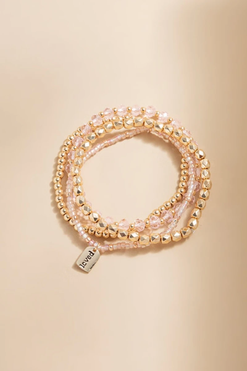 Your Story Love Carded Layered Bracelet