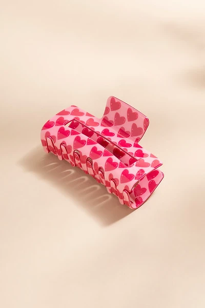 Lorrin Heart Print Claw