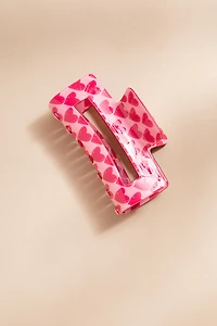 Lorrin Heart Print Claw