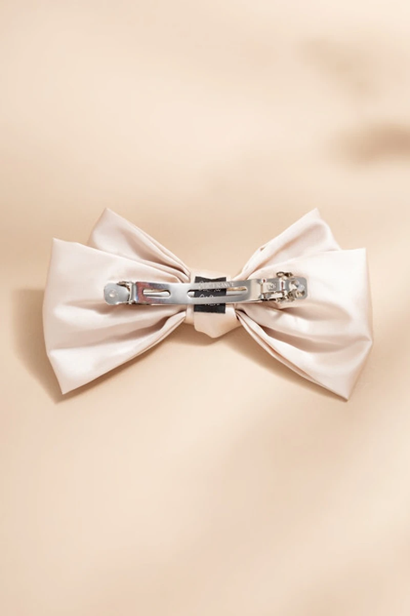 Nella Basic Bow Hair Barrette