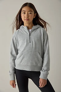 Hello Franki Quarter Zip Pullover for girls