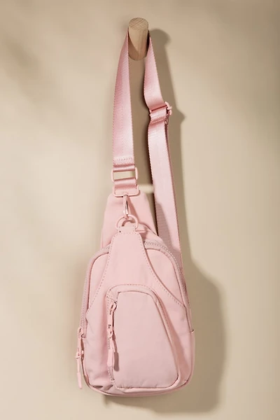 Lilian Nylon Zip Sling Backpack