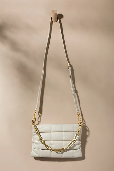 Jennie Puffy Quilted Faux Leather Crossbody