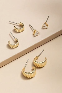 Noelle Mixed Style Earring Set