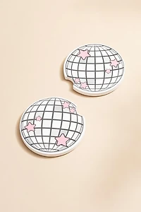 Jain Disco Ball Car Coasters